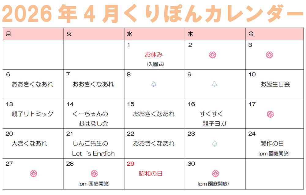 先月の暮らしから