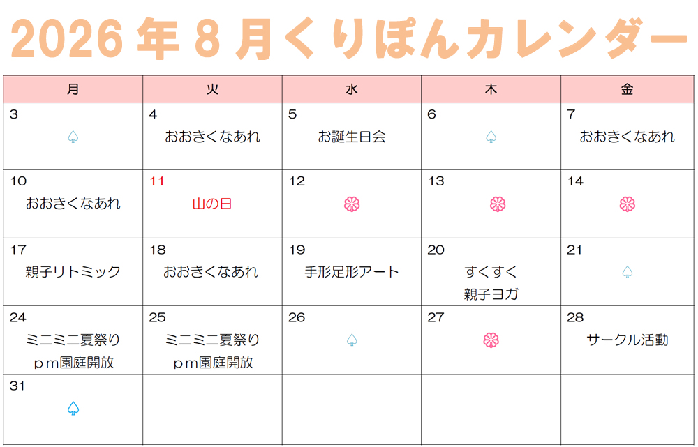 先月の暮らしから